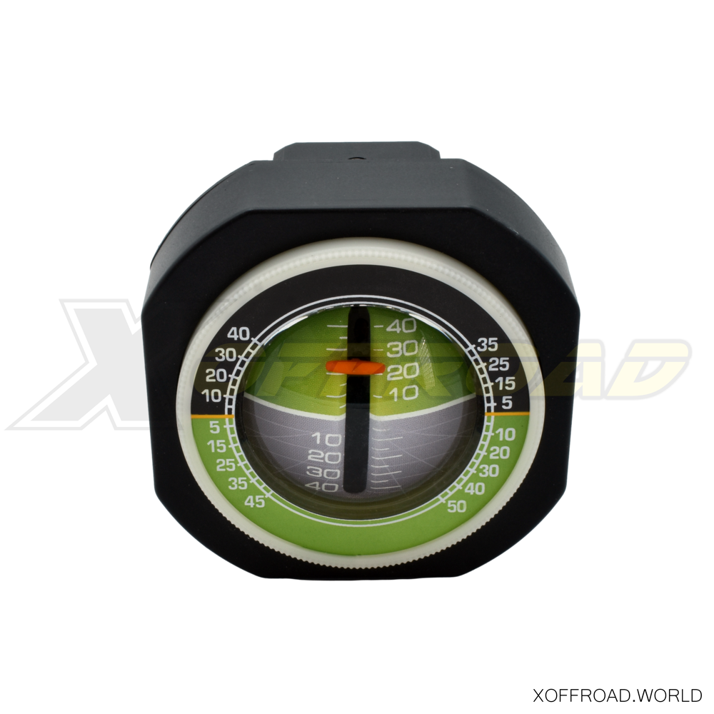 Winkel-Neigungs-Neigungsanzeige Füllstandsanzeige Slopemeter Finder Tool  Auto Fahrzeug-Neigungsmesser (schwarz)