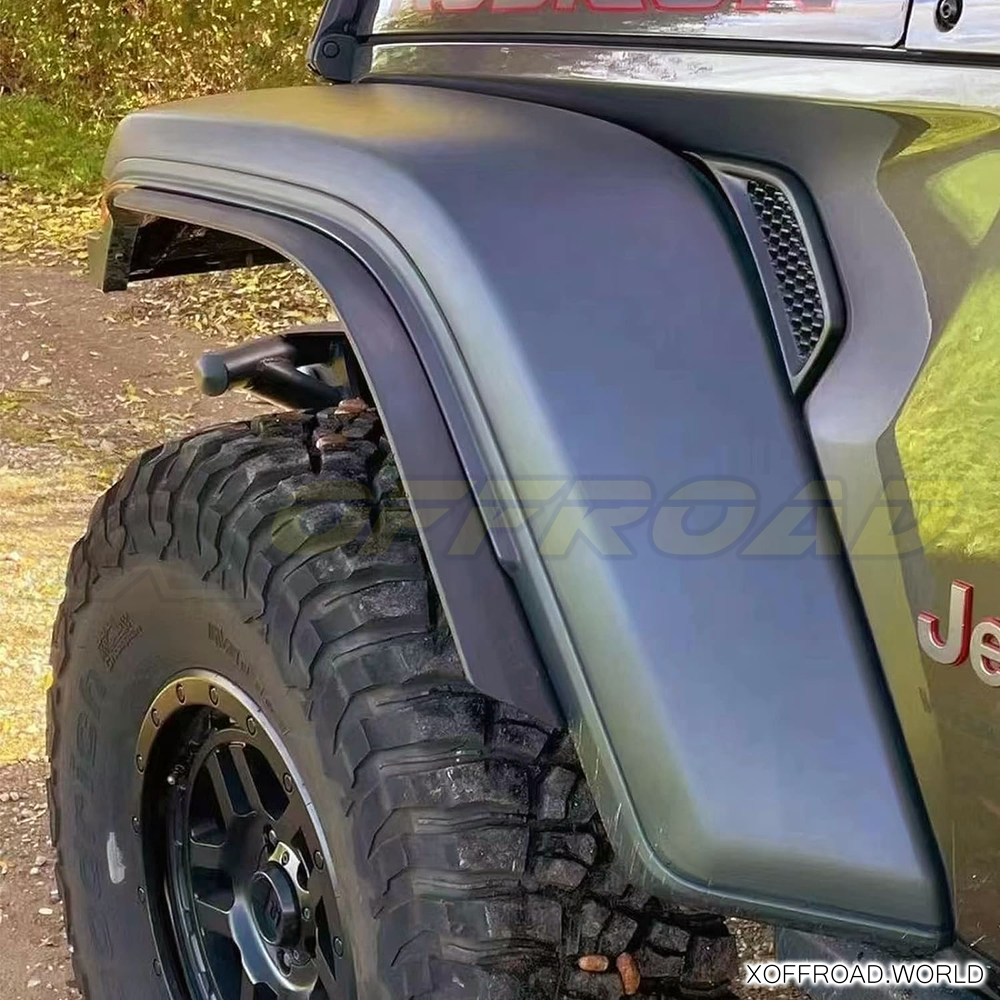 Jeep Wrangler JK 2türer Kotflügelverbreiterung Verbreiterung Xenon