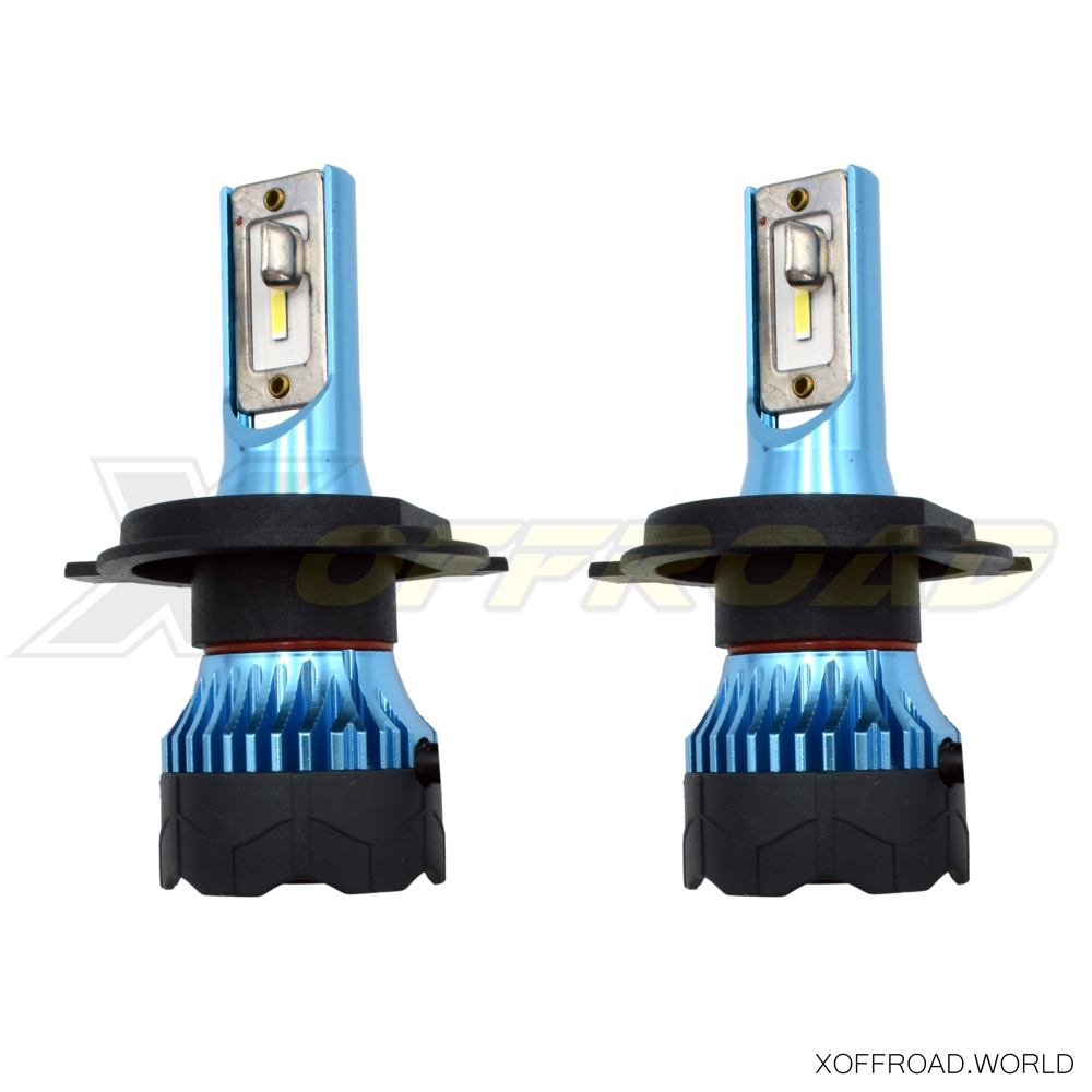 LED Scheinwerfer Leuchtmittel Kit, H4, K5 Series, 10000 lumens XOLL006 -  X-Offroad