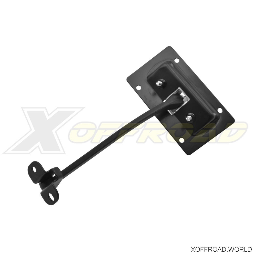 Tonneau Copertura Bagagliaio Per Jeep Wrangler JK Unlimited 4 Porte (2007-2018) – Impermeabile, Con Sistema Magnetico E Alette In Velcro – Colore Nero