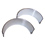 Connecting Rod Bearing, unten, oben, .010" Undersized