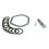 Differential Carrier Shim Kit, Front, Rear