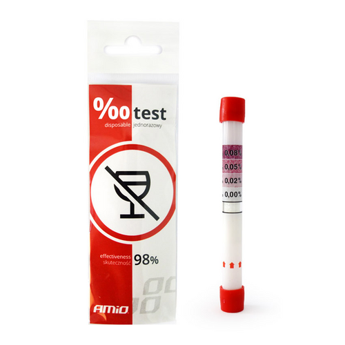 Disposable Breath Alcohol Tester