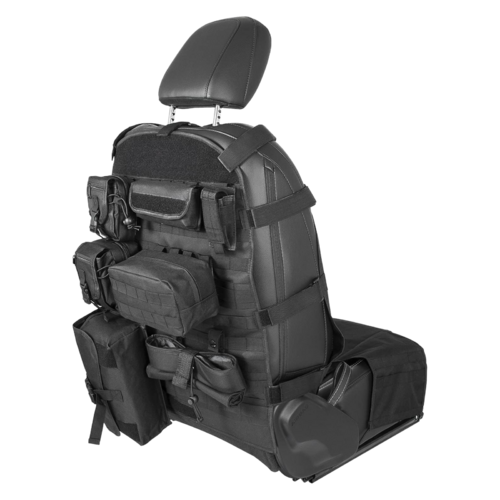 Universal Tactical Seat Back Organizer Storage Bag