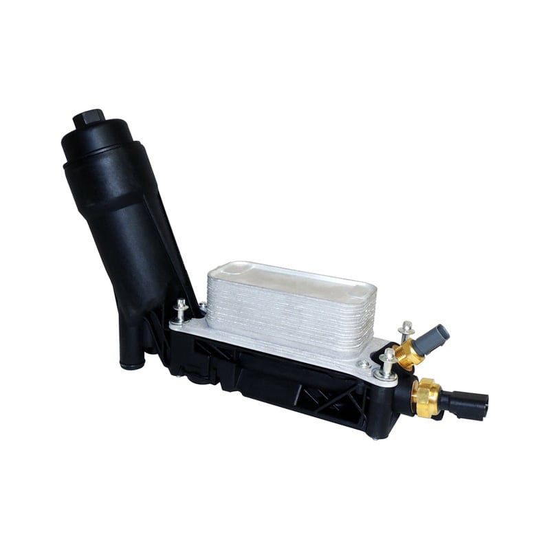 Gruppo filtro olio motore e radiatore olio