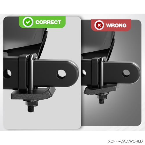 Anti Rattle Hitch Clamp