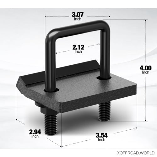 Anti Rattle Hitch Clamp