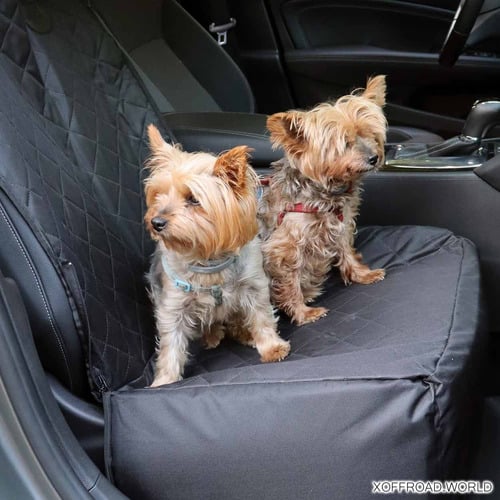 Asiento elevador y protector para mascotas 2en1