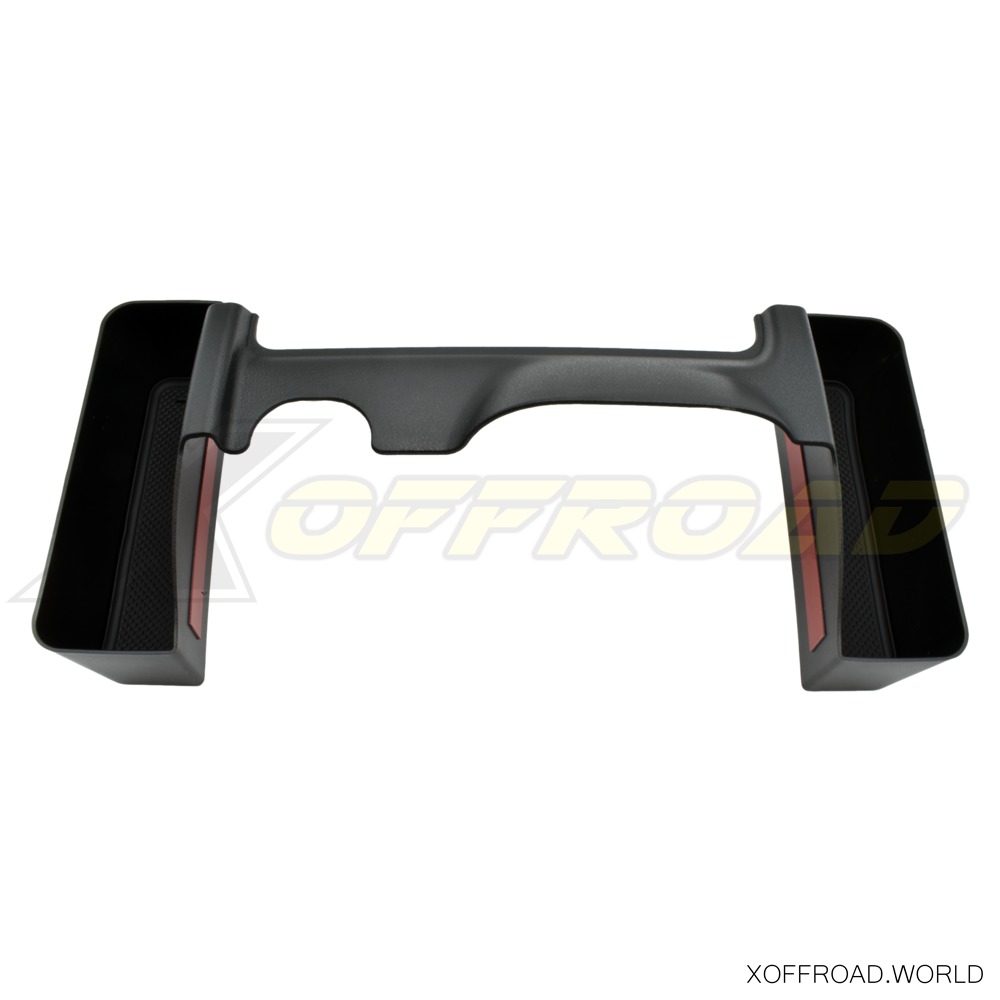 Vassoio Portaoggetti Per Console Centrale Jeep Wrangler JK/JKU (2011-2017) – Organizer In ABS Nero Per Riporre Piccoli Oggetti