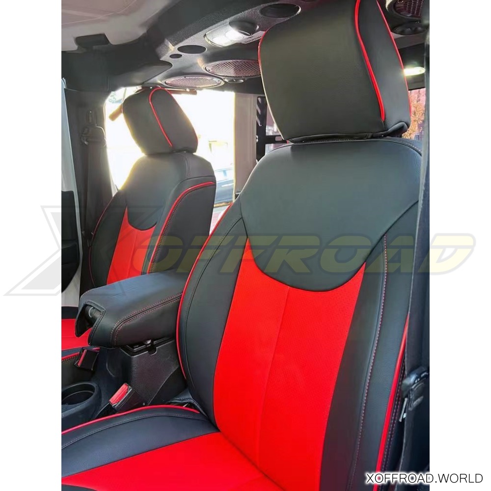 UK Custom Covers SC153B Coprisedili Anteriori Impermeabili – Su Misura Per Ford Ranger 2006-2012 (Nero, Grado Commerciale 600D)