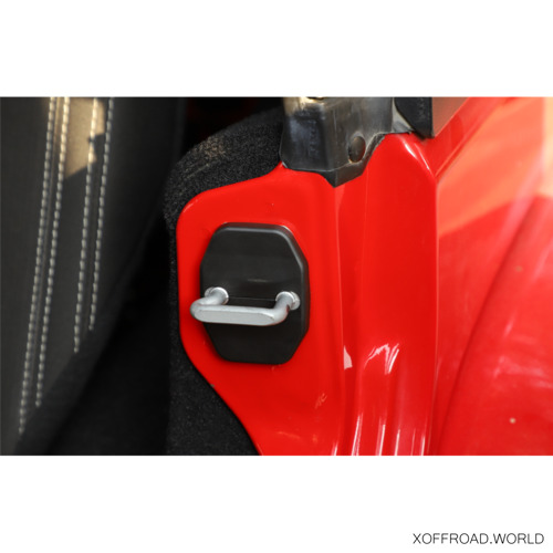 Door Latch Striker Cover Set