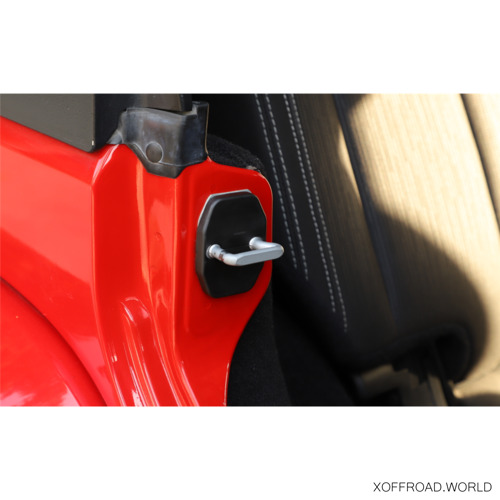 Door Latch Striker Cover Set