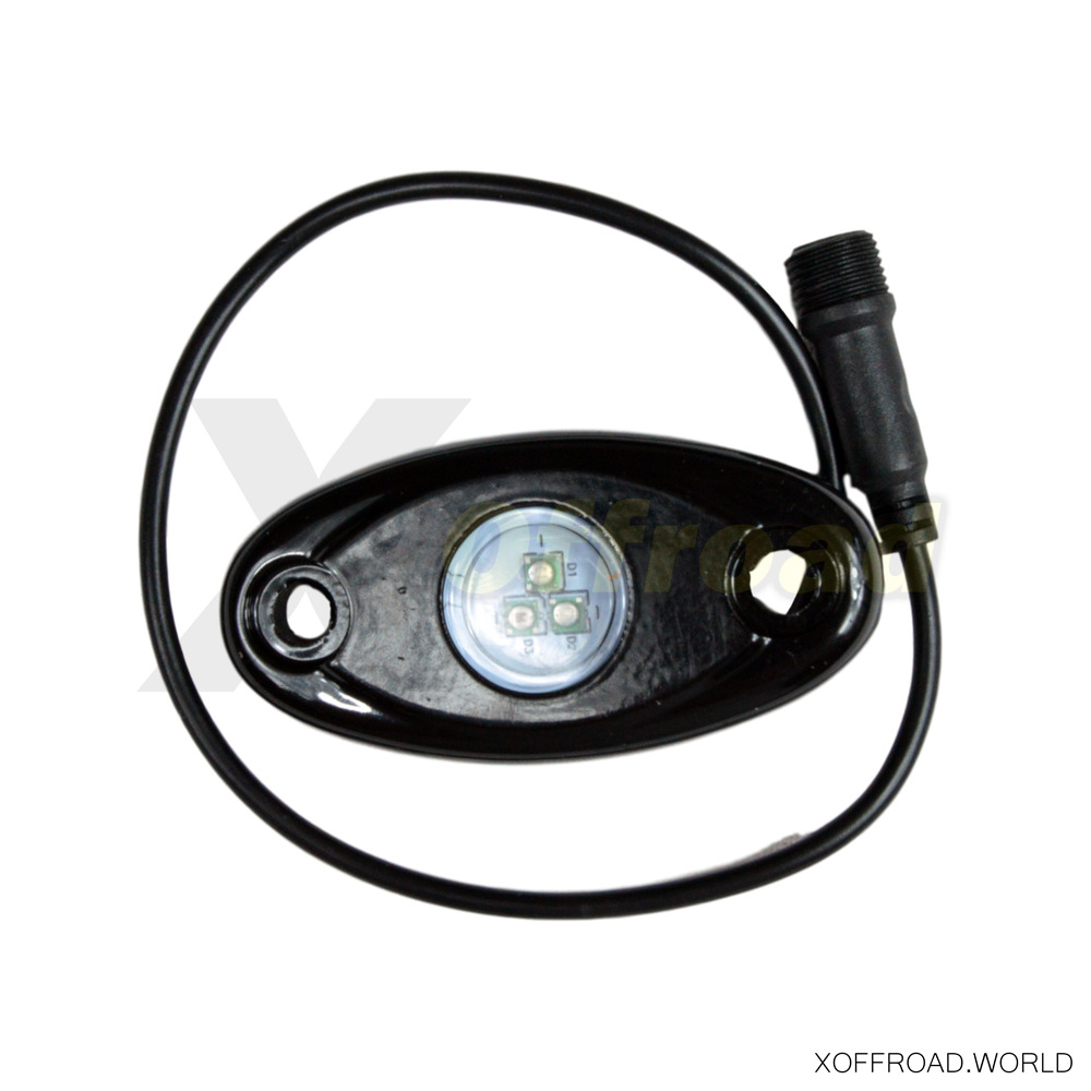LED Rocklight Unterbodenbeleuchtung, 8 Stk., RGB ( Rot, Grün, Blau) XOEA012  - X-Offroad
