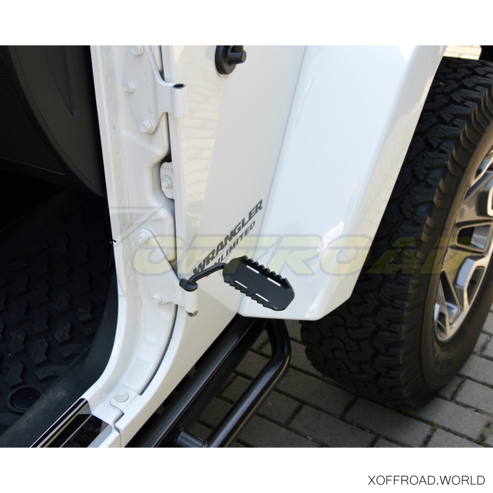 Pédale d'escalade latérale pliable, charnière de porte de voiture, repose  pied, pour Jeep Wrangler JK 2007 – 2018 - AliExpress