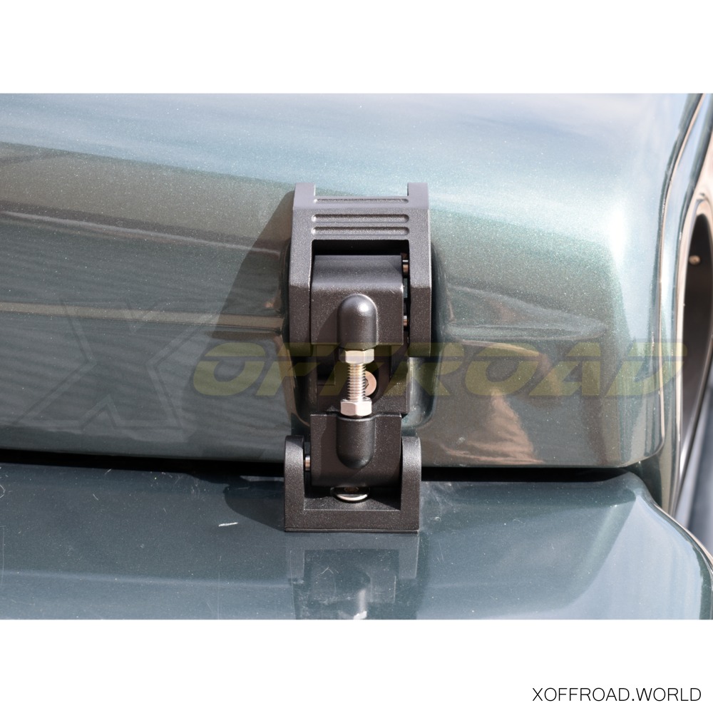 Kit Fermo Cofano Anteriore Con Staffe Per Jeep TJ 1997-2006: Coppia Di Sicurezza In ABS