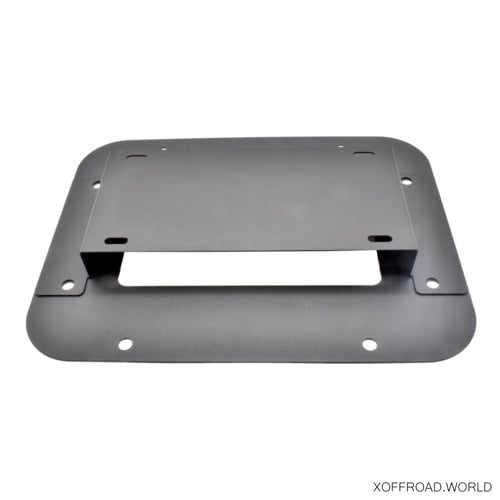 Tailgate Vent Plate with License Plate Mount