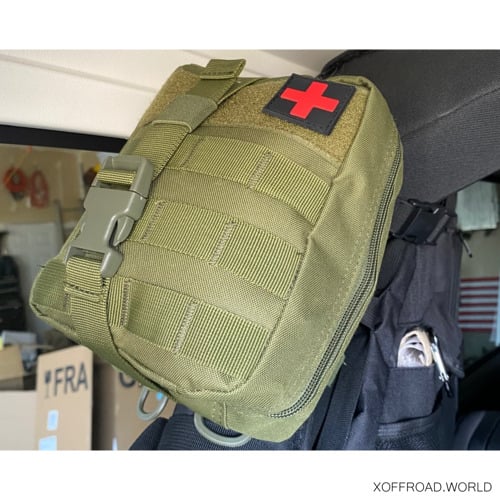Roll Bar Mounted First Aid Storage Bag