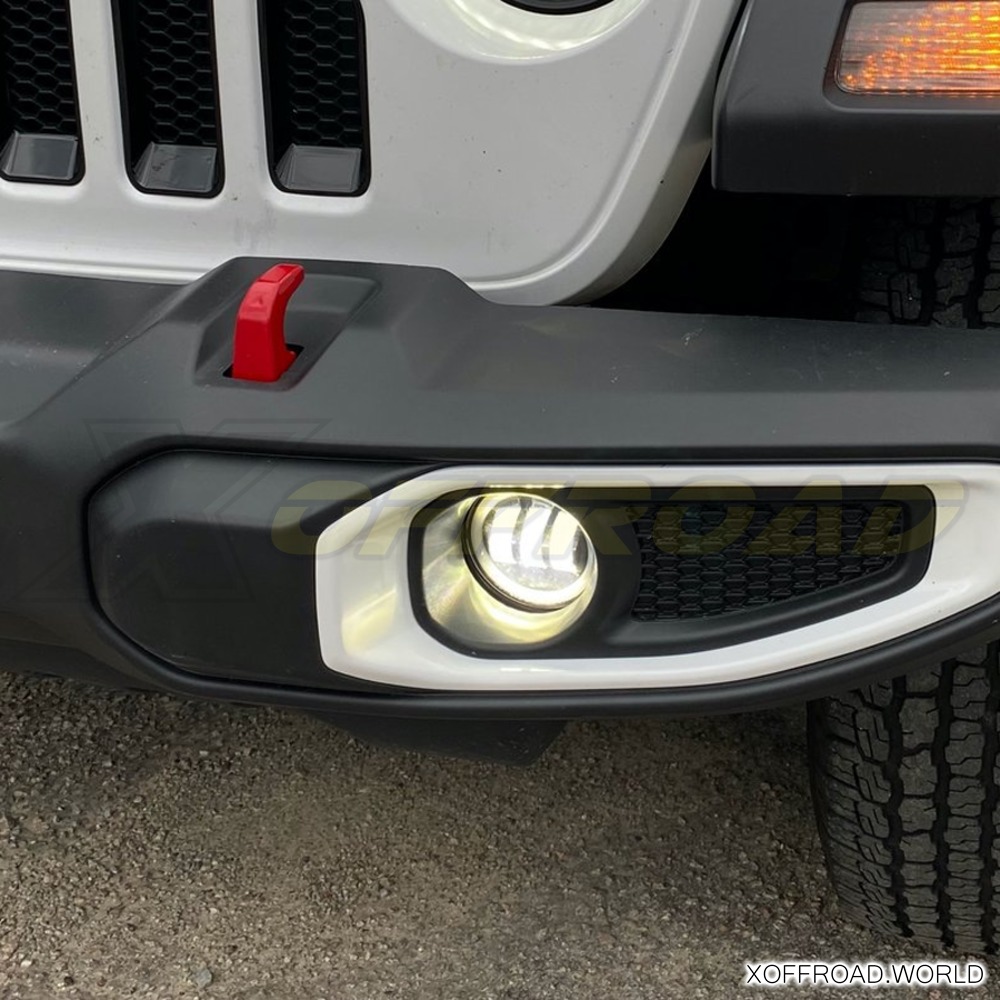 Vierkant Offroad - LED Nebelscheinwerfer mit E-Zulassung für Jeep Wrangler  JK