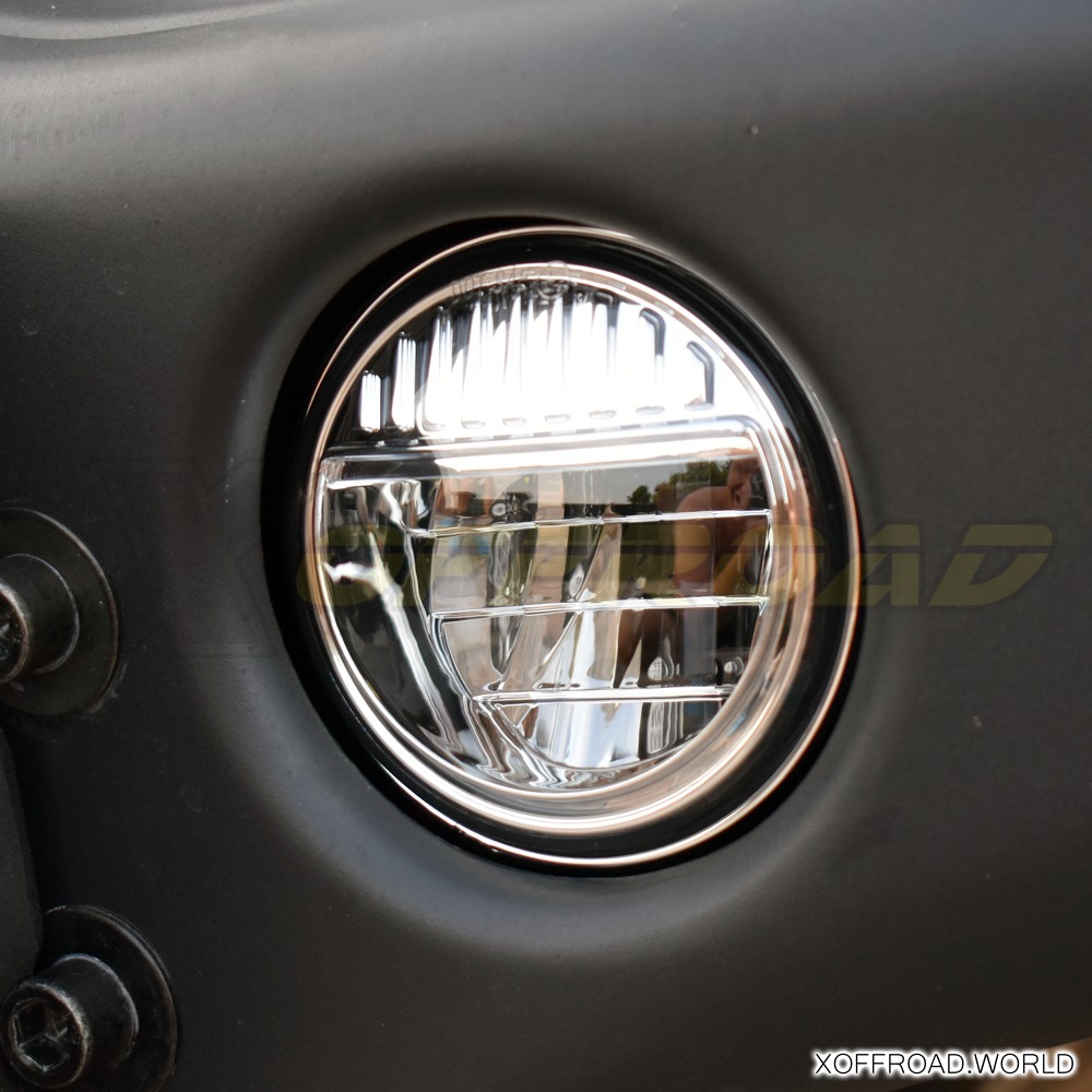 LED Nebelscheinwerfer mit Leuchtring 4 Zoll 30W für Jeep Wrangler 200,  69,00 €