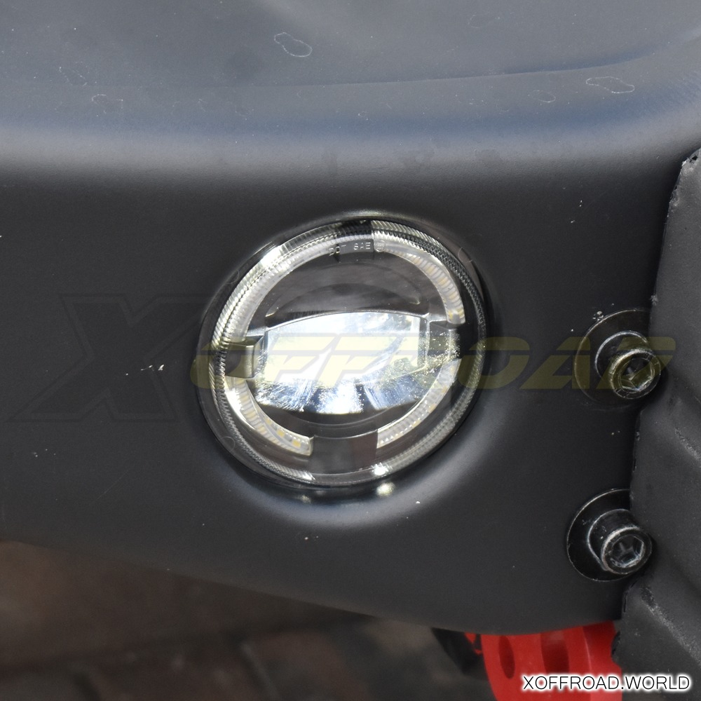 Pair 4 LED Fog Light Nebelscheinwerfer für Jeep Wrangler JK Bj. 07-18 E- geprüft
