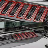 Hood Cowl Air Vent Trim Cover