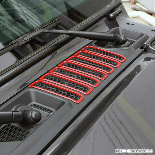 Hood Cowl Air Vent Trim Cover