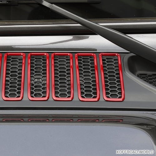 Hood Cowl Air Vent Trim Cover