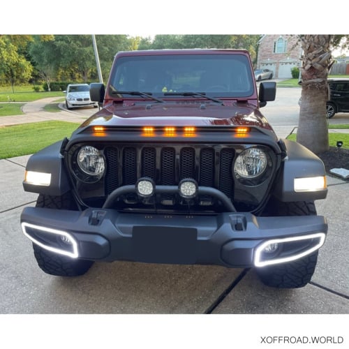 Hood Protector with LED