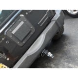 Récepteur d'attelage avec verrou et boule