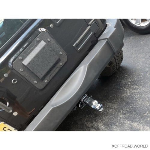 Récepteur d'attelage avec verrou et boule