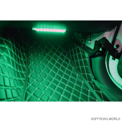 LED-es környezeti világítás a belső térben