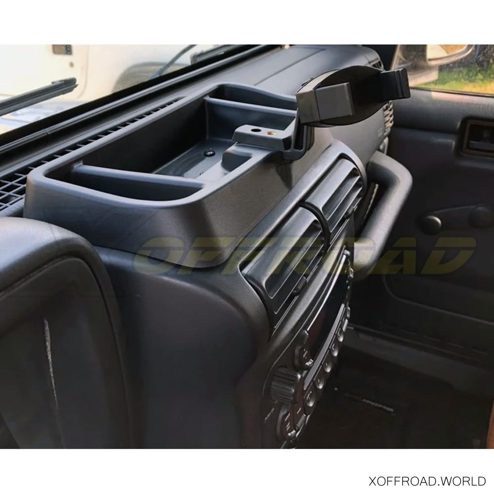 Jeep Wrangler JK Konsole Armaturenbrett Ablage mit Handyhalter