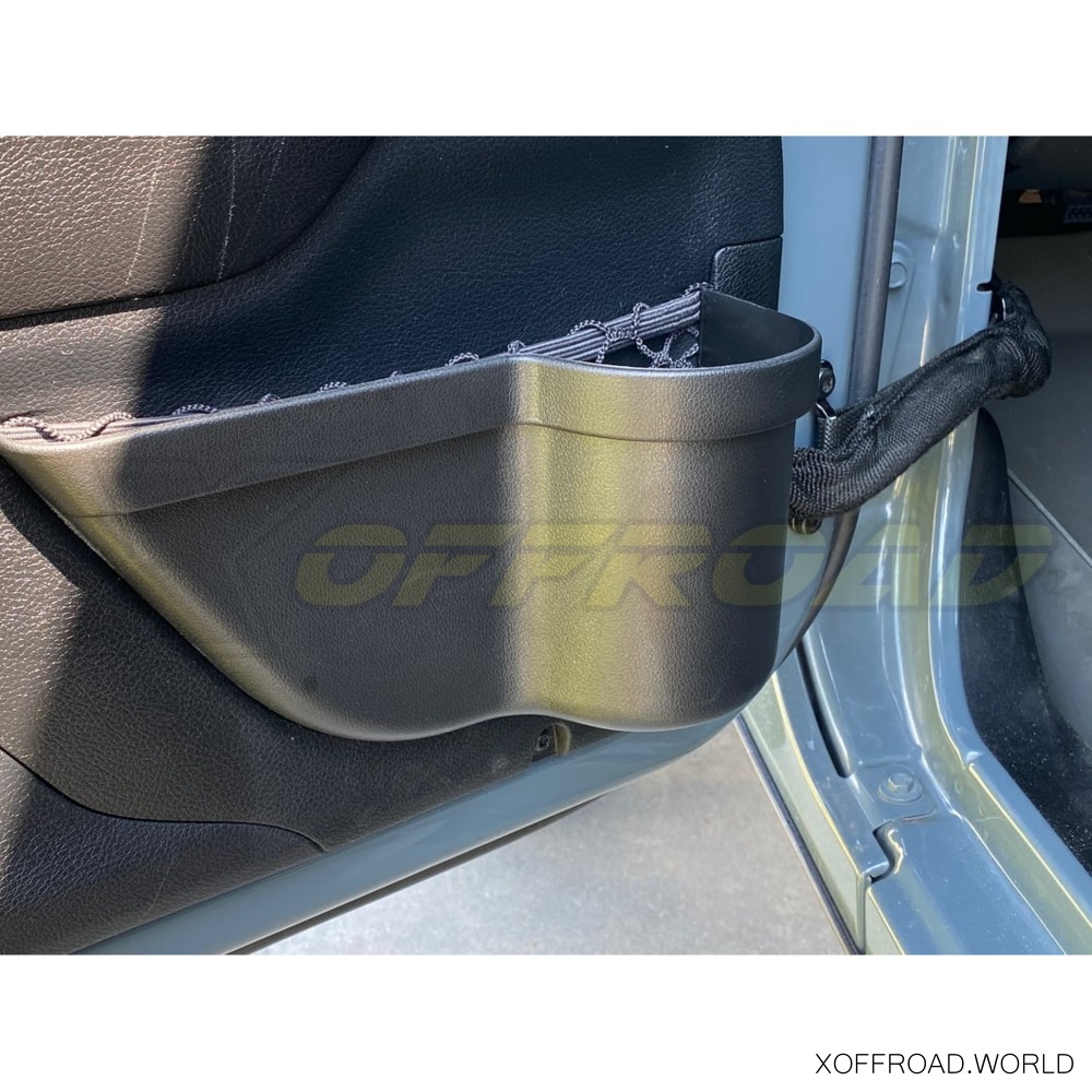 MAIKER Scatola Portaoggetti In Metallo Per Jeep Wrangler JL/JLU/Gladiator 2018-2024 – Nero