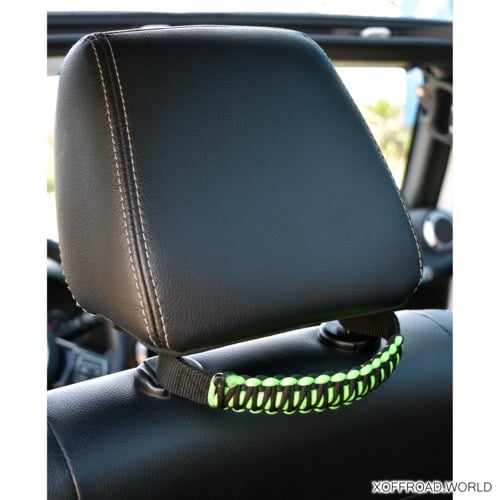 Seat Headrest Paracord Handle