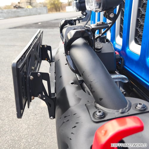 verstelbare kentekenplaathouder