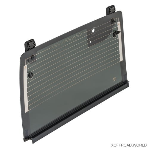 Glasdichtung und Kunststoffhalterung Heckklappe