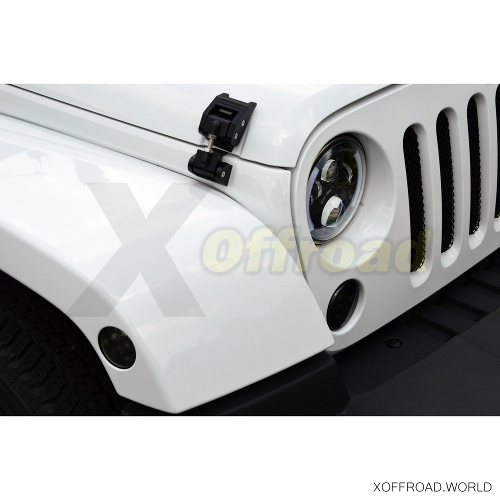 Clignotants + Feux de jour LED Jeep Wrangler JK (07-18) - Claire - LED  Verticales - France-Xenon