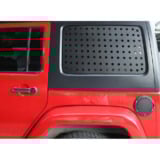 Rear Window Triangle Glass Panel Cover