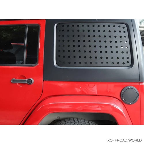 Rear Window Triangle Glass Panel Cover