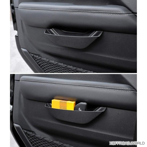 Door Side Storage Box Handle Pocket