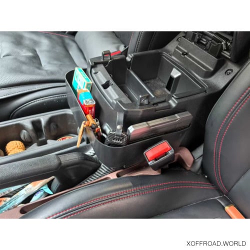 Side Console Storage Tray