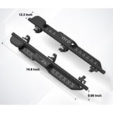 Marches d'armure latérale