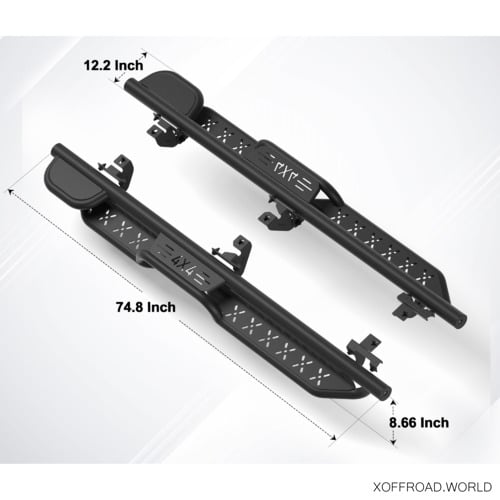 Marches d'armure latérale