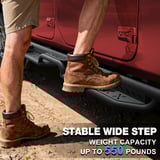 Marches d'armure latérale