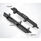 Marches d'armure latérale