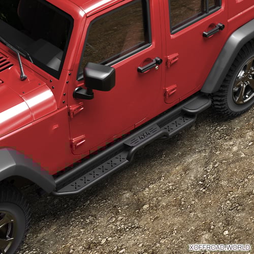 Marches d'armure latérale