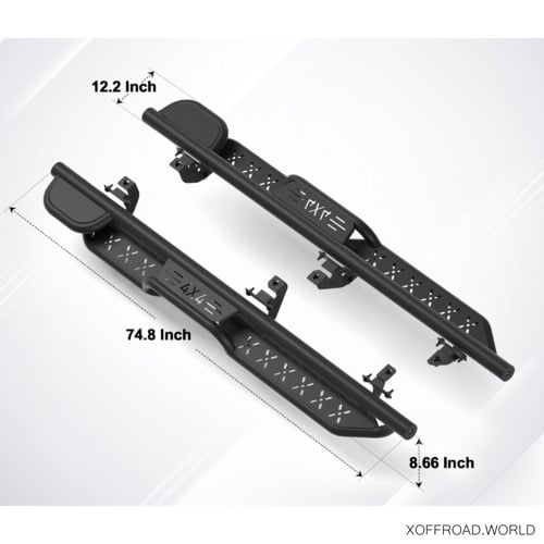 Marches d'armure latérale