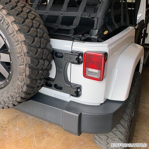Heavy Duty Adjustable Spare Tire Carrier