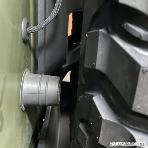 Kit de Topes para la rueda de repuesto del portón trasero