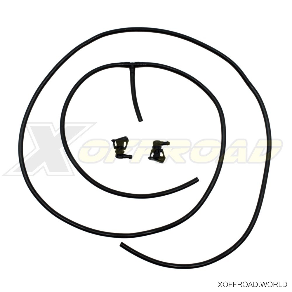 22 PCS Car Windshield Washer Nozzle Hose Kit, 4M Washer Fluid Hose
